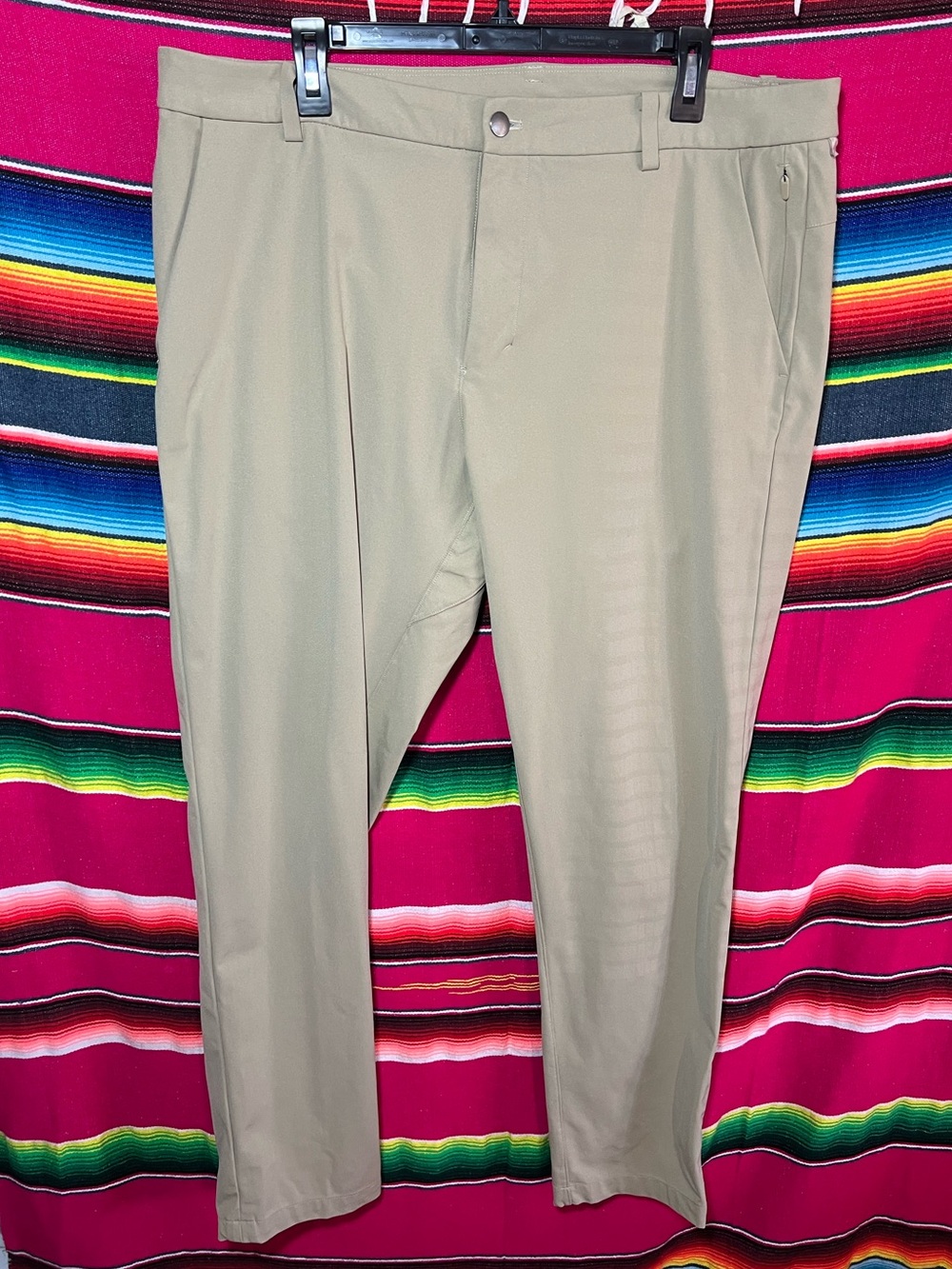 Lululemon Commission Pant Classic *Warpstreme 34" Tofino Sand Size 38x34